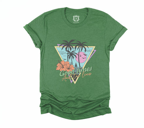 Retro Good Times Short Sleeve T Shirt
