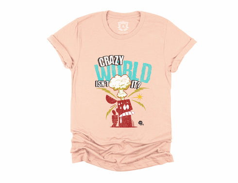 Crazy World Short Sleeves T-Shirt