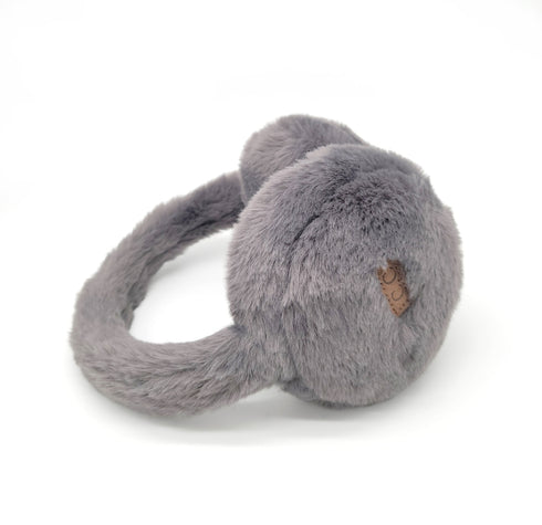 C.C Women's Fur Earmuff , Warm Solid Color Faux Fur Soft Headband Earmuffs gifts for her
