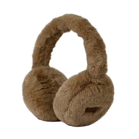 C.C Women's Fur Earmuff , Warm Solid Color Faux Fur Soft Headband Earmuffs gifts for her