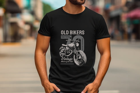 Old Bikers T shirts