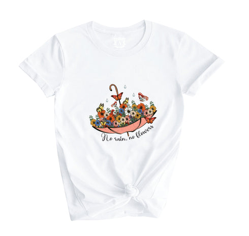 No Rain No Flowers Umbrella Shirt