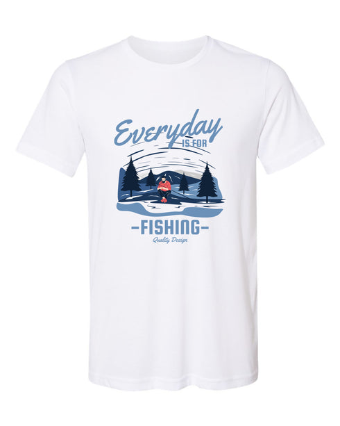 Everyday is for Fishing Short Sleeves T-Shirt for Men