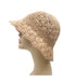 Handmade Crochet Size Adjustable Foldable Straw Bucket Hat