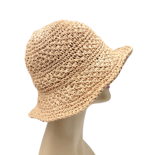 Handmade Crochet Sun Straw Hat