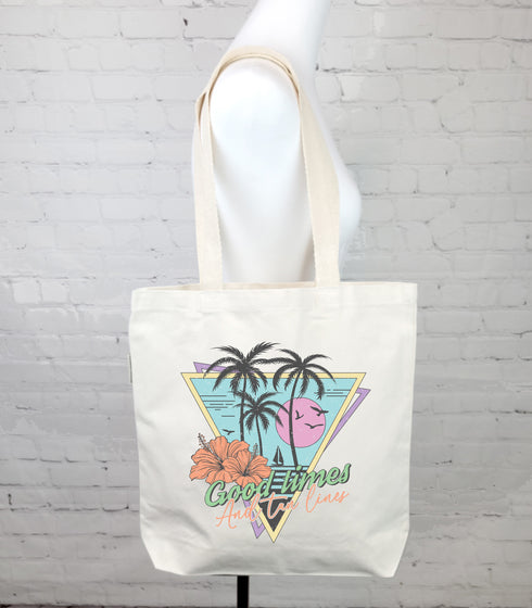 Retro Good Times Tote Bag