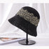 Handmade Crochet Size Adjustable Foldable Straw Bucket Hat