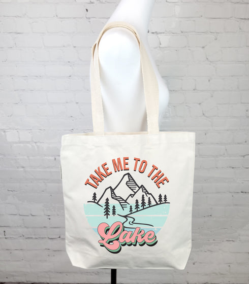 Take Me to the Lake Tote Bag