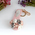 Flower Slipper Keychains