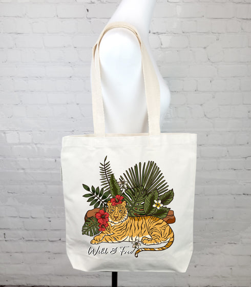 Wild and Free Tote bag