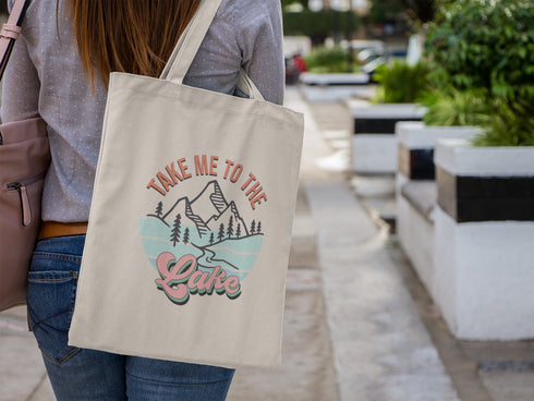Take Me to the Lake Tote Bag