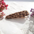Leopard Hair Clip and Gold Bobby Pins Set