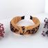 Handmade leopard Knot Headband gifts for her