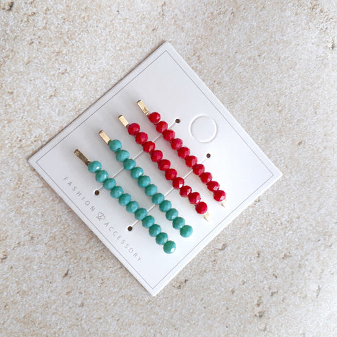 Annstyle 4 Bobby Pins in Gold.