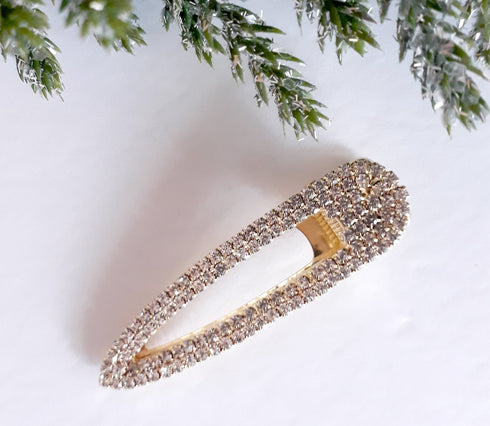 Crystal Triangle Hair Clip Hair Clip