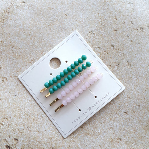 Annstyle 4 Bobby Pins in Gold.