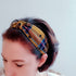 Knotted Plaid Polka Dot Headband