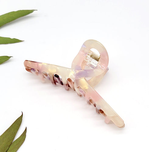 Simple French Large Hair Claw Clip Twist,Retro Hair Accessoires, Big Hair Claw Clip ,Tortoise Shell ,Minimalist Barrette gifts for her