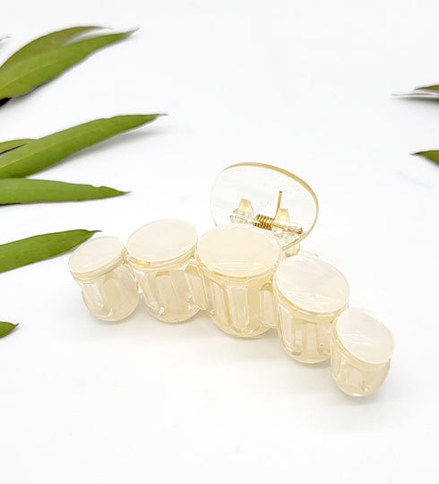 Multi-sized French Hair Claw Clip, Shell Mop Hair Accessories, Cellulose Acetate Hair Claw Clip, Resin Hair Claw Clip