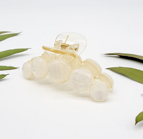 Multi-sized French Hair Claw Clip, Shell Mop Hair Accessories, Cellulose Acetate Hair Claw Clip, Resin Hair Claw Clip