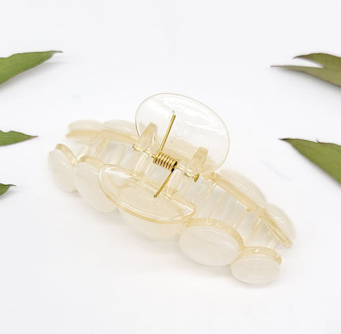 Multi-sized French Hair Claw Clip, Shell Mop Hair Accessories, Cellulose Acetate Hair Claw Clip, Resin Hair Claw Clip
