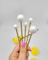 Pearl Hair Sticks, Wedding Hair Sticks , Simple hair sticks, Casual hair sticks