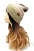C.C Recycled Yarn Mix Cuff Beanie for Adults, Winter Hats, Winter Beanies, Premium Hats, Warm Hats, Winter Accessories, for gifts