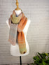 CC Multi-Colored Ombre Knitted Shearling Mohair Scarf gifts for her