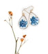 Handmade Dried flower Teardrop Small Botanical earring handmade resin earrings , real flower jewelry, Gifts for Her