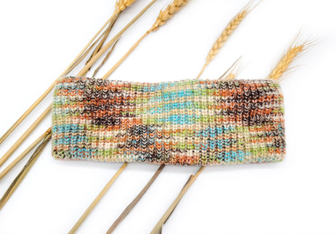 Handmade Soft Acrylic Yarn High Quality Multicolored Headband Ear Warmer multi colors headband wide band gifts for her