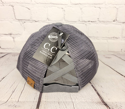 Wherever I Lay my head is home patch pony C.C cap