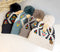 C.C Aztec Patterned Faux Fur Pom C.C Beanie Hat