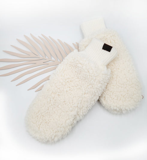 C.C Sherpa Women's Openable Mittens Gloves Gifts for Her