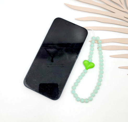 Cell Phone Strap Patel Beaded Lanyard Wrist Strap Accessory Gifts for her