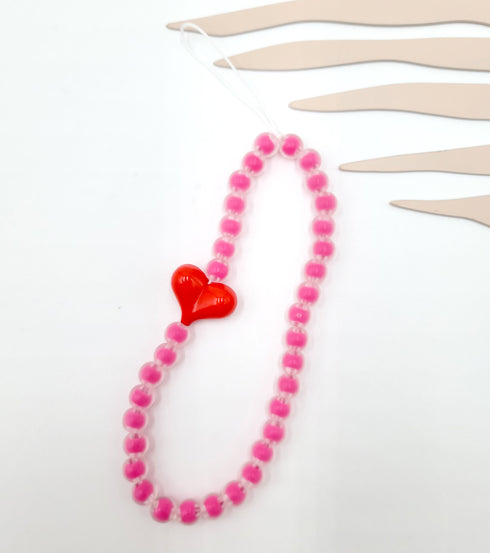 Cell Phone Strap Patel Beaded Lanyard Wrist Strap Accessory Gifts for her