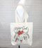 Wild soul eco friendly western style flower cow skull organic canvas tote bag, durable, Daily bag ,market bag, school bag, gifts for her
